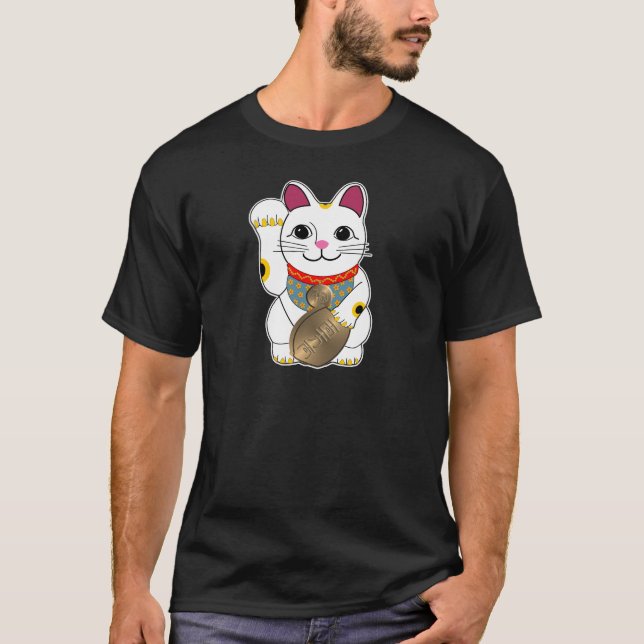 Maneki Neko T-Shirt (Front)