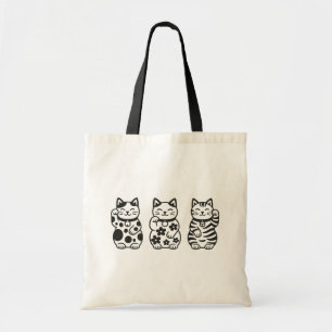 Maneki Neko Tote Bag