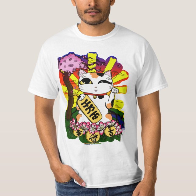 Maneki Neko Tshirt (Front)