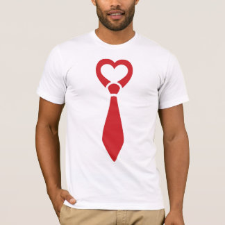 Manentine's Day Tie T-Shirt