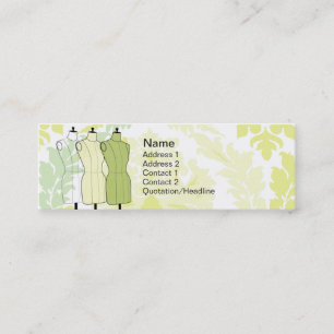 Manequins - Skinny Mini Business Card