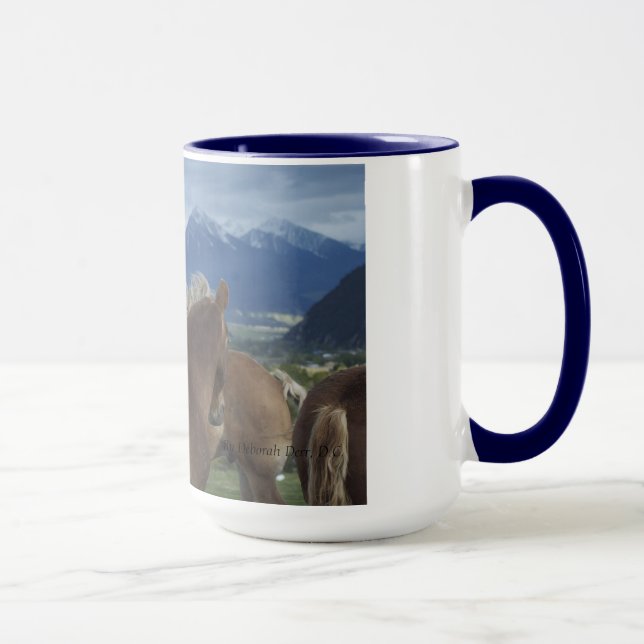 Manes & Mountains Mug (Right)