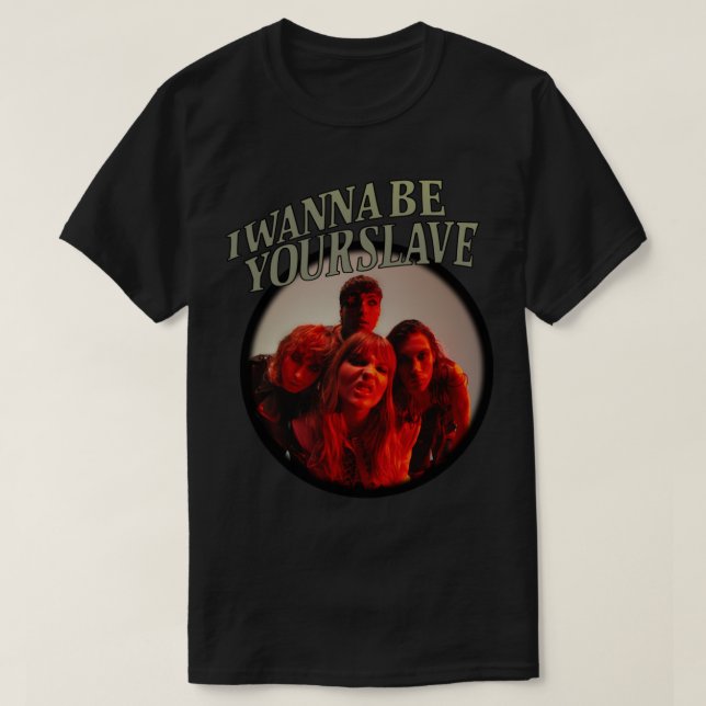 Maneskin Måneskin I WANNA BE YOUR SLAVE IWBS Desig T-Shirt (Design Front)