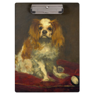 Manet A King Charles Spaniel Clipboard