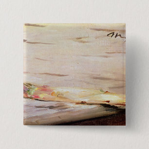 Manet Asparagus, 1880 15 Cm Square Badge
