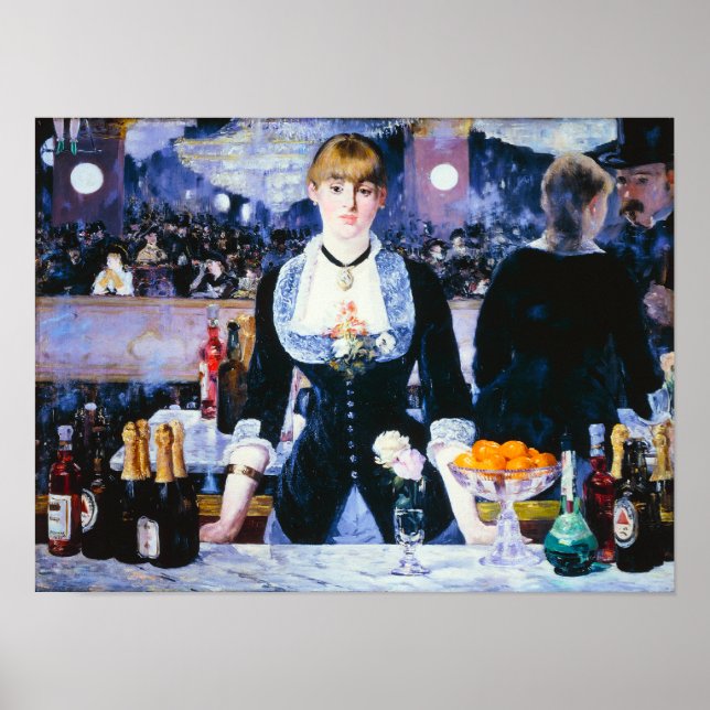 Manet Bar at the Folies Bergere Poster (Front)