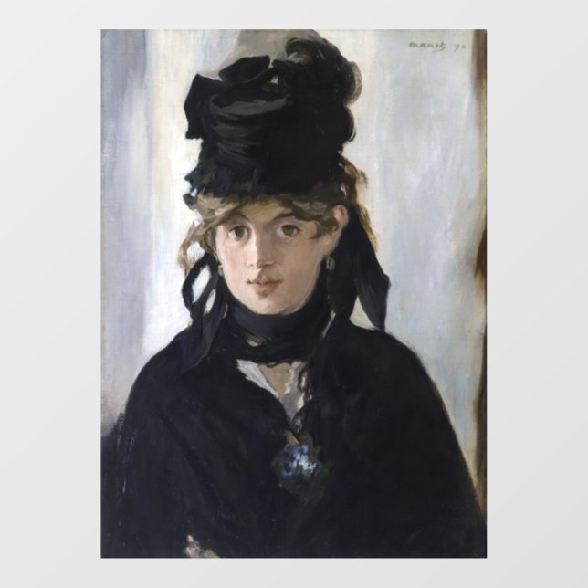 Manet - Berthe Morisot with a bouquet of violets (Sheet)