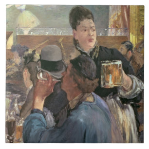 Manet Corner of a Cafe-Concert, 1878-80 Ceramic Tile