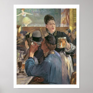 Manet   Corner of a Cafe-Concert, 1878-80 Poster