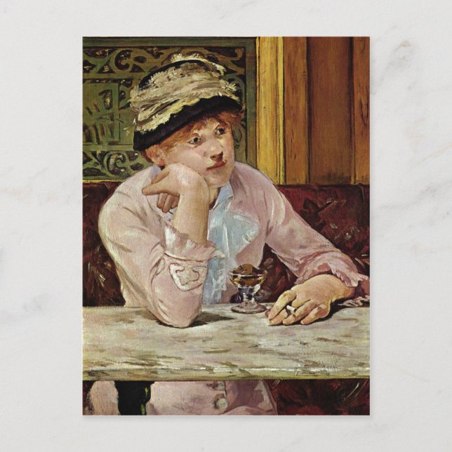 Manet, Edouard Pflaume um 1878 c. 1878 Technique ? Postcard (Front)