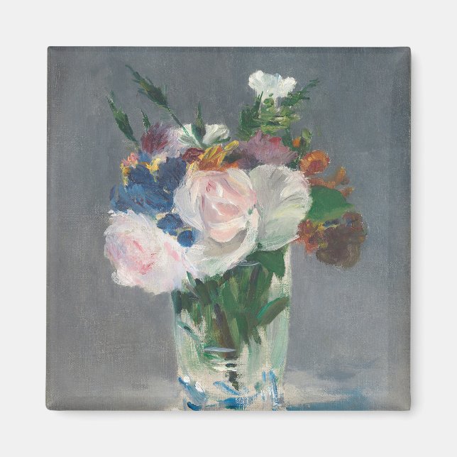Manet | Flowers in a Crystal Vase, c.1882 Magnet (Front)