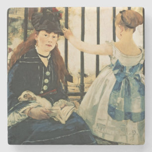 Manet Gare St. Lazare, 1872-3 Stone Coaster