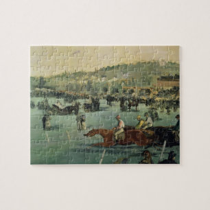 Manet   Horse Racing, 1872 Jigsaw Puzzle