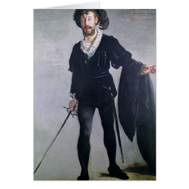 Manet | Jean Baptiste Faure  as Hamlet, 1877 (Front)
