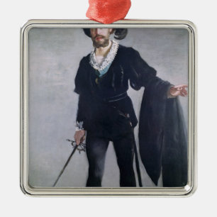 Manet   Jean Baptiste Faure  as Hamlet, 1877 Metal Tree Decoration