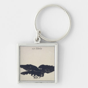 Manet Le Corbeau , 1875 Key Ring