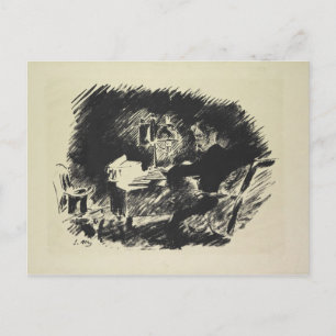 Manet Le Corbeau , 1875 Postcard
