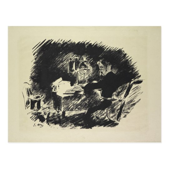 Manet | Le Corbeau , 1875 Postcard