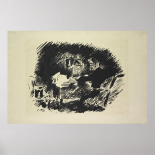 Manet Le Corbeau , 1875 Poster