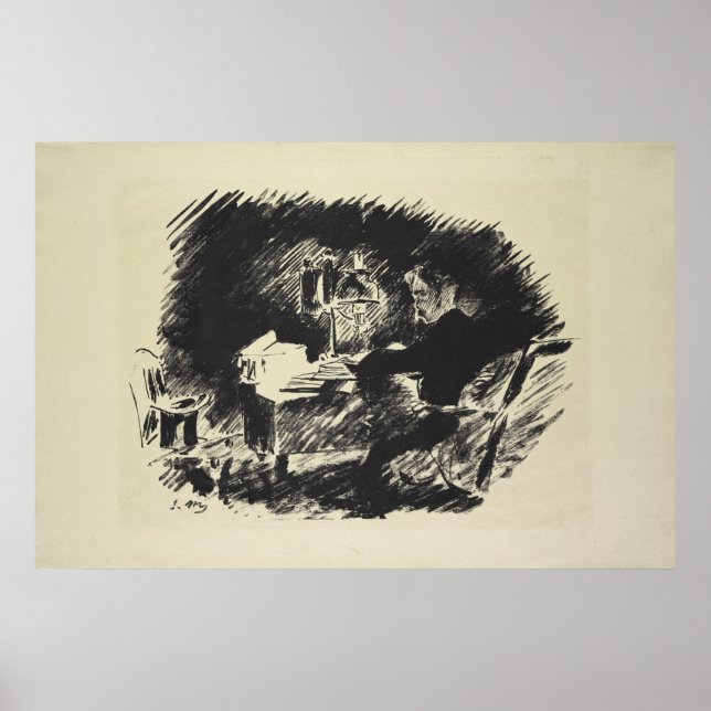 Manet | Le Corbeau , 1875 Poster (Front)