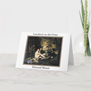 Manet - Luncheon On The Grass Greeting Cards