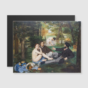 Manet - Luncheon on the Grass Magnetic Card