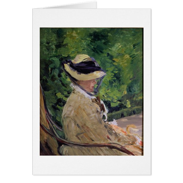 Manet | Madame Manet at Bellevue (Front)