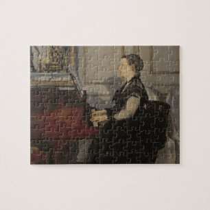 Manet Madame Manet at the Piano, 1868 Jigsaw Puzzle