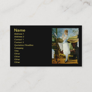 Manet Nana Fine Art Business Card