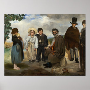 Manet - Old Musician Poster