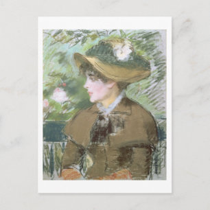 Manet On the Bench, 1879 Postcard