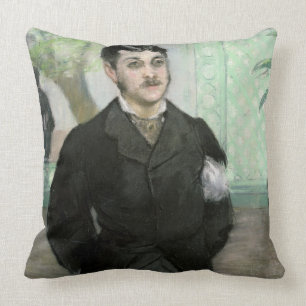 Manet Portrait of M. Gauthier-Lathuille Cushion