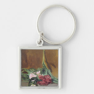 Manet Stem of Peonies and Secateurs, c.1864 Key Ring