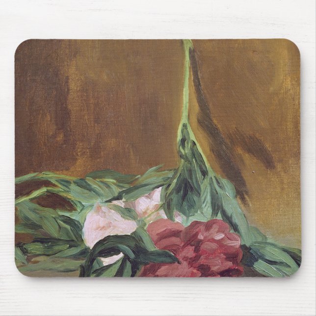 Manet | Stem of Peonies and Secateurs, c.1864 Mouse Pad (Front)