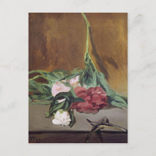 Manet Stem of Peonies and Secateurs, c.1864 Postcard