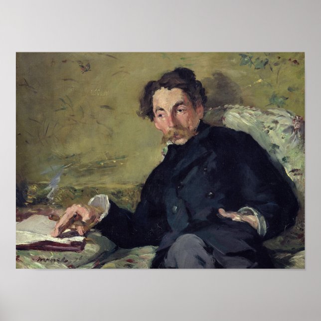 Manet | Stephane Mallarme  1876 Poster (Front)