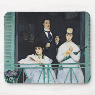 Manet   The Balcony, 1868-9 Mouse Pad