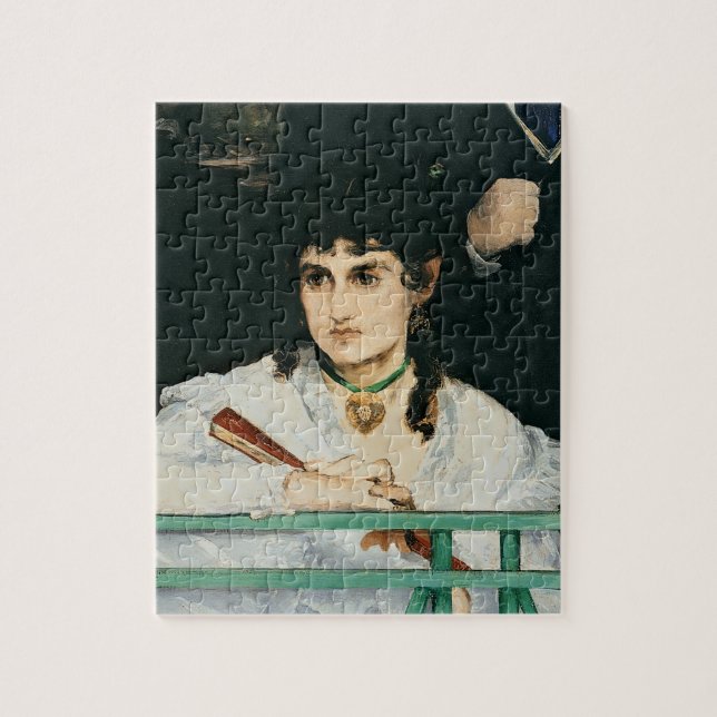 Manet | The Balcony, detail, 1868-9 Jigsaw Puzzle (Vertical)