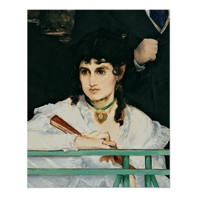 Manet | The Balcony, detail, 1868-9 Poster (Front)