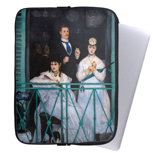 Manet - The Balcony / Le Balcon Laptop Sleeve