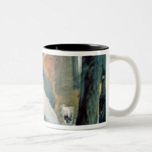 Manet The Bar, 1878-79 Two-Tone Coffee Mug