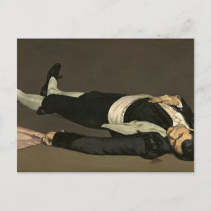Manet   The Dead Toreador, c.1864 Postcard
