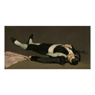 Manet   The Dead Toreador, c.1864 Poster