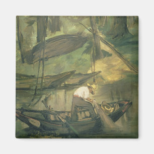 Manet The Fisherman, c.1861 Magnet