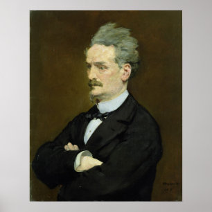 Manet   The Journalist Henri Rochefort , 1881 Poster