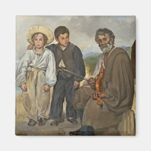 Manet The Old Musician, 1862 Magnet