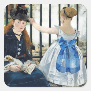 Manet The Railway Stickers