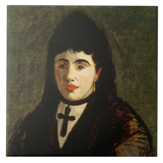 Manet | The Spaniard Ceramic Tile (Front)