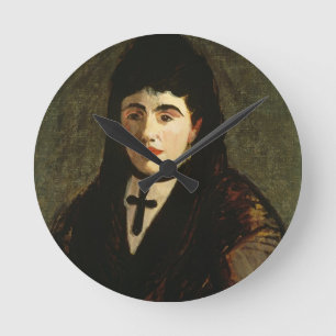 Manet   The Spaniard Round Clock