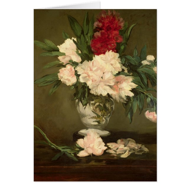 Manet | Vase of Peonies on a Small Pedestal, 1864 (Front)